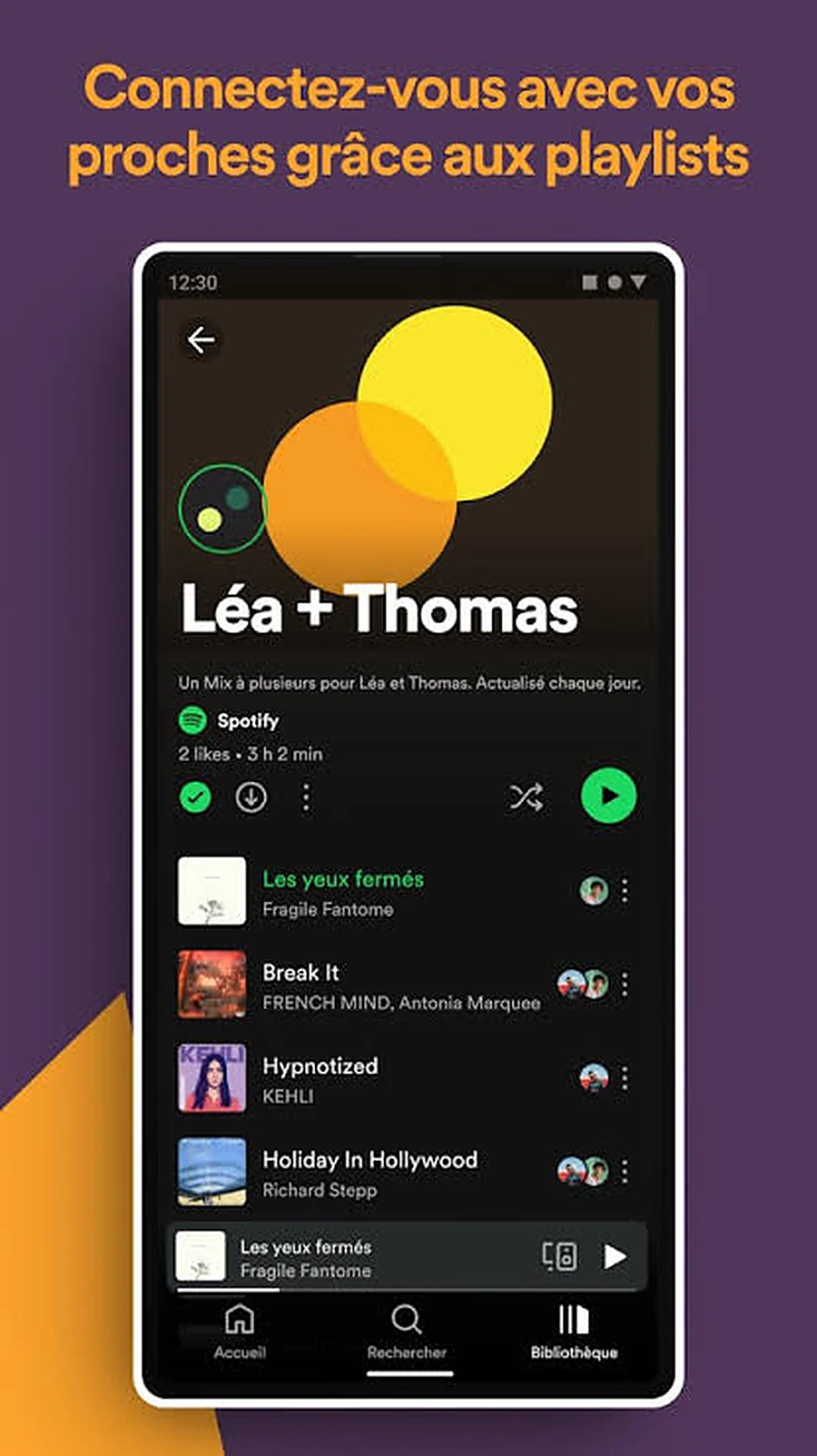 Spotify Connect Spotify fonctionnalité screenshot