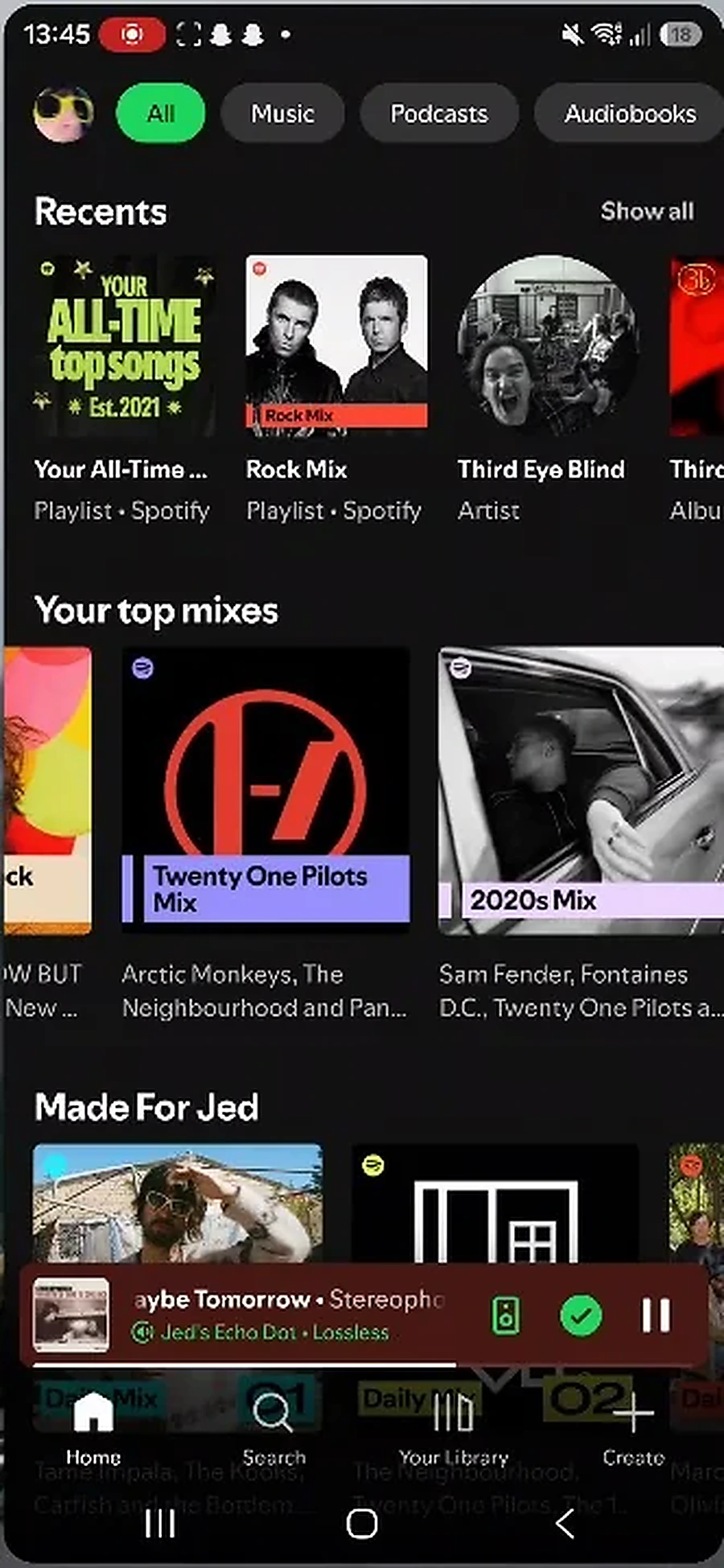 Release Radar Spotify fonctionnalité screenshot