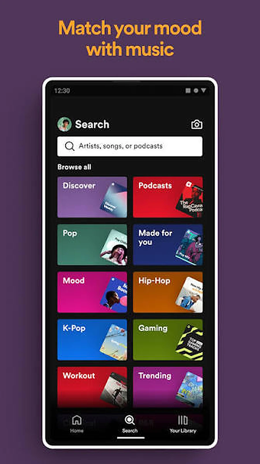 Daylist et Discovery Surfaces Spotify fonctionnalité screenshot