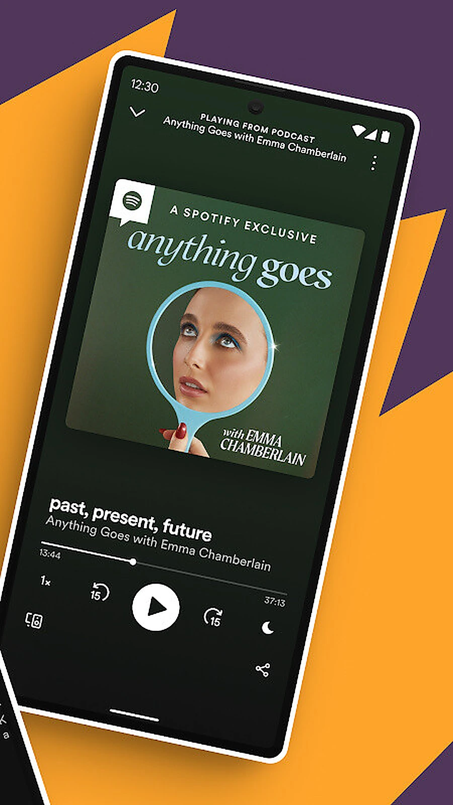 Podcast Téléchargers Spotify fonctionnalité screenshot