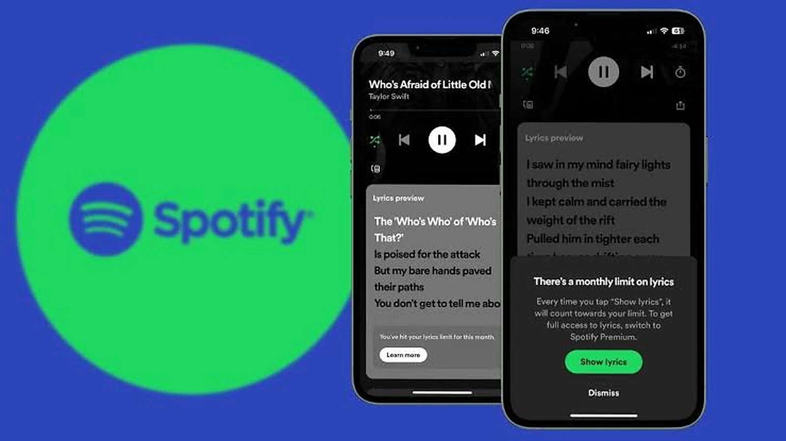 Equalizer Access Spotify fonctionnalité screenshot
