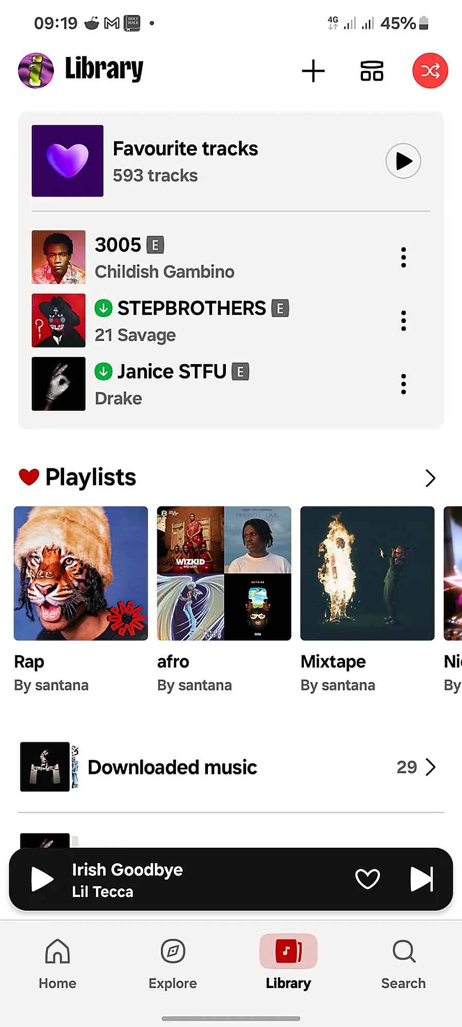 Autoplay Spotify fonctionnalité screenshot